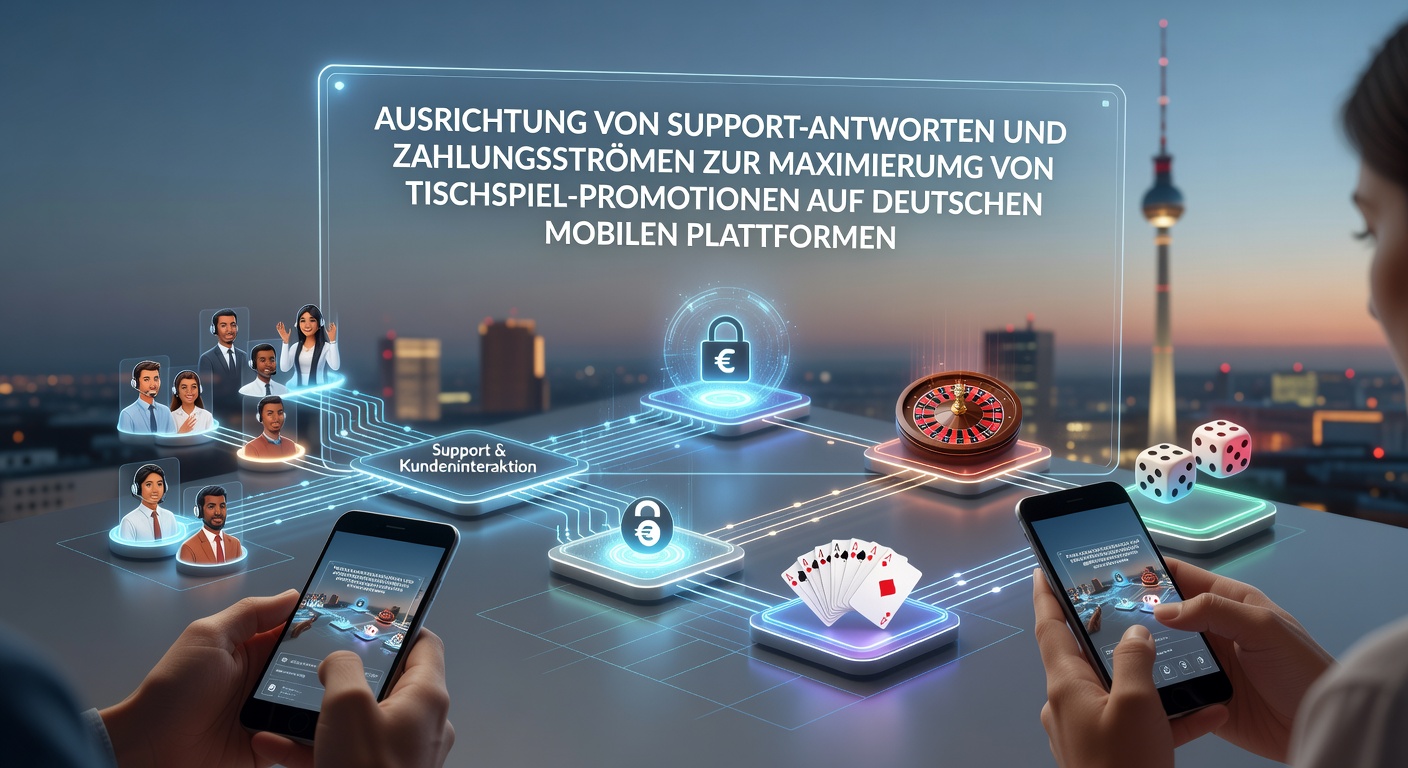 Integration von Support und Zahlungsprozessen in mobilen Tischspiel-Umgebungen