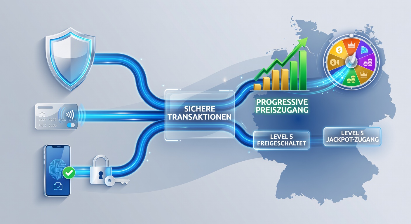 Sichere Zahlungssysteme ermöglichen den Zugriff auf progressive Jackpots in mobilen Spielen