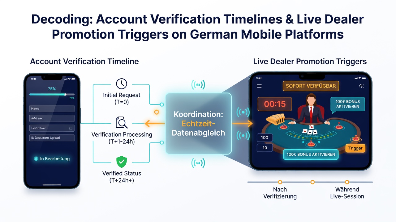 Darstellung der Verifizierungsprozesse und Promotionsauslöser auf mobilen Plattformen in Deutschland
