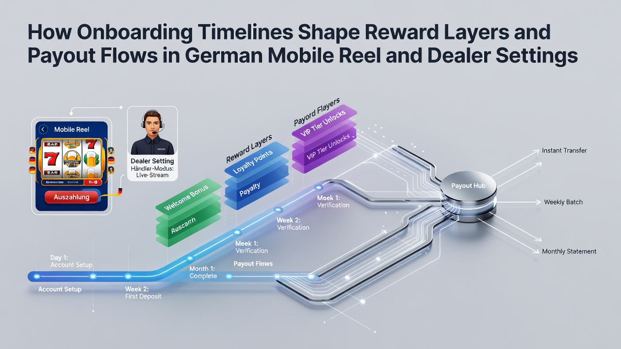 Diagramm zeigt Onboarding-Zeiträume und deren Einfluss auf Belohnungsschichten in mobilen Spielumgebungen