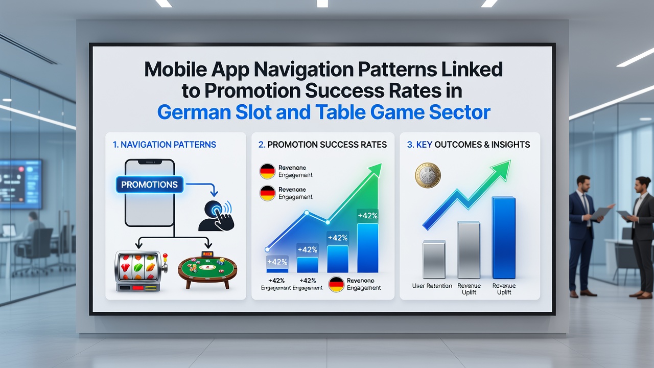 Promotion Success Rates Analysis in German Table Games via Mobile Navigation