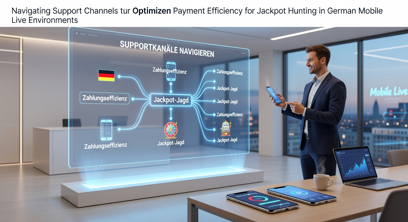 Support Kanäle und Zahlungsoptimierung in mobilen Live Umgebungen für Jackpot Jäger
