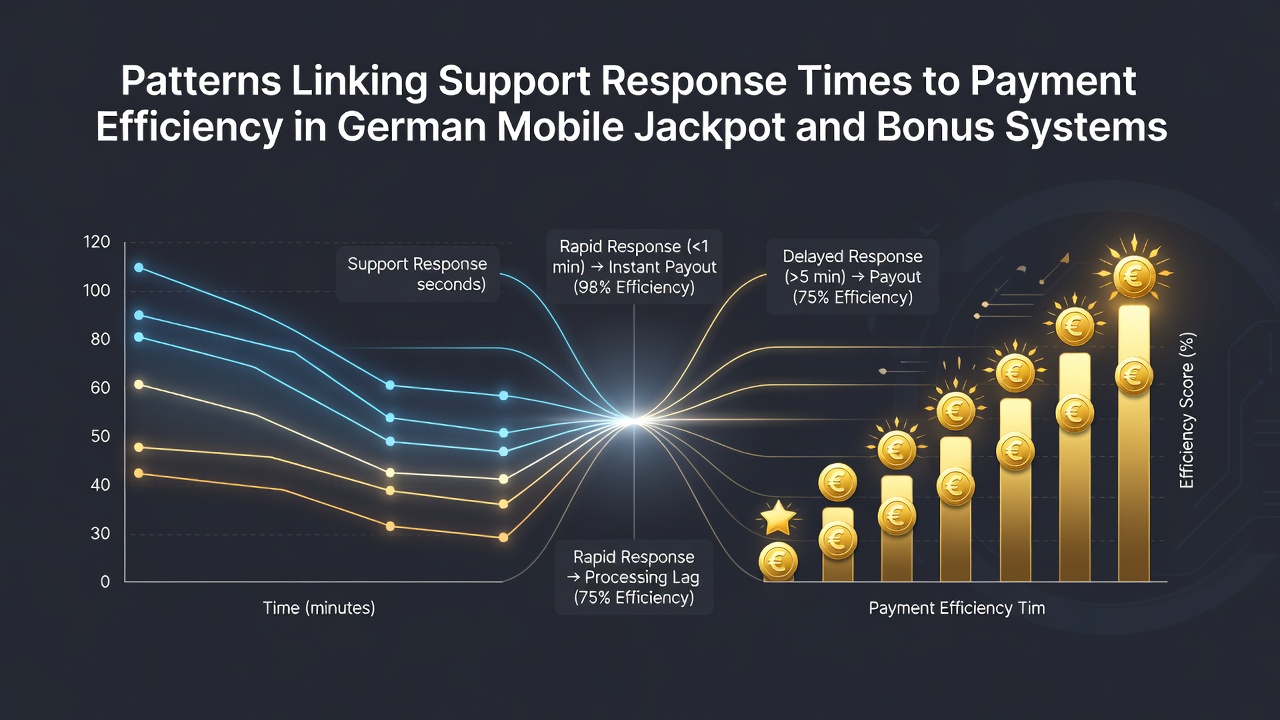Darstellung von Datenmustern, die Support-Antwortzeiten mit effizienten Zahlungen in deutschen mobilen Bonus-Systemen verknüpfen