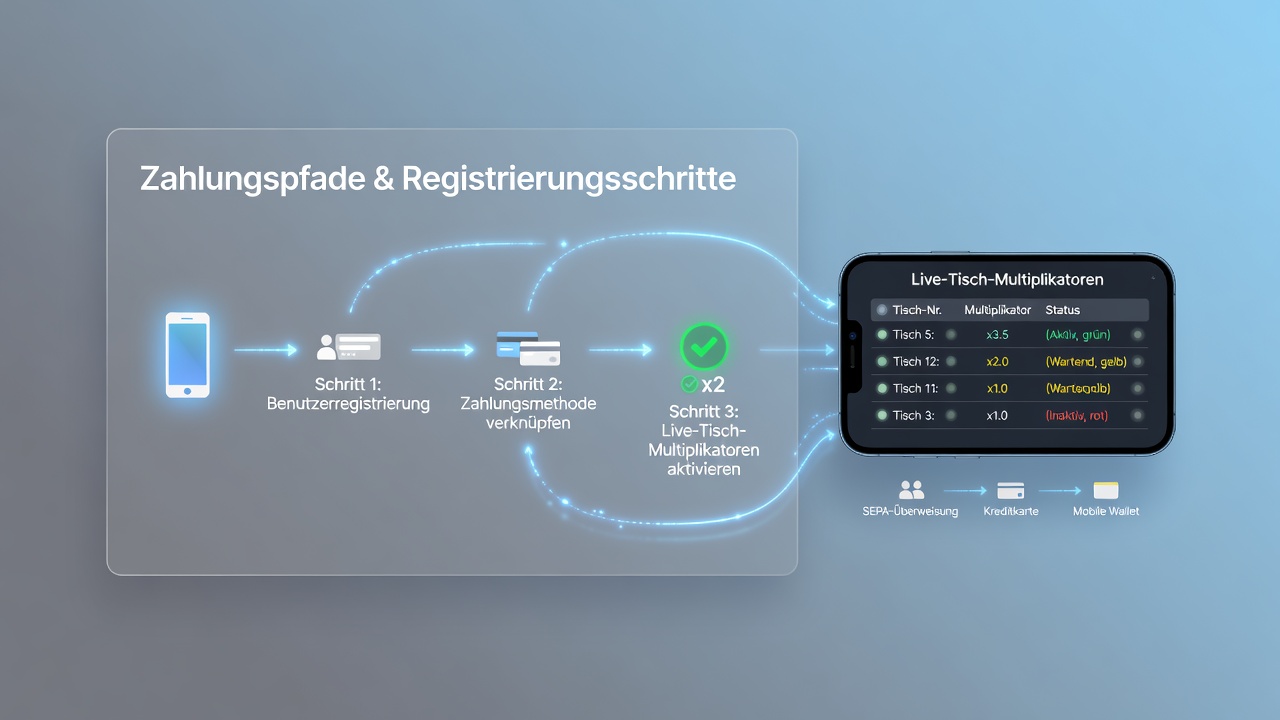 Mobile Schnittstellen für Zahlungen und Live-Tisch-Multiplikatoren in deutschen Ökosystemen