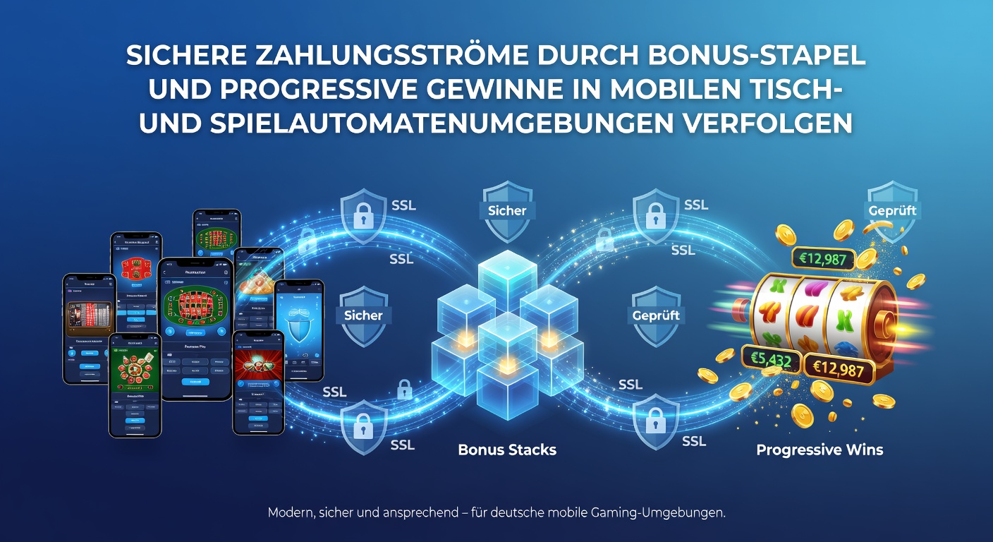 Sichere Zahlungsflüsse in mobilen deutschen Casino-Umgebungen mit Bonus-Stacks und progressiven Gewinnen